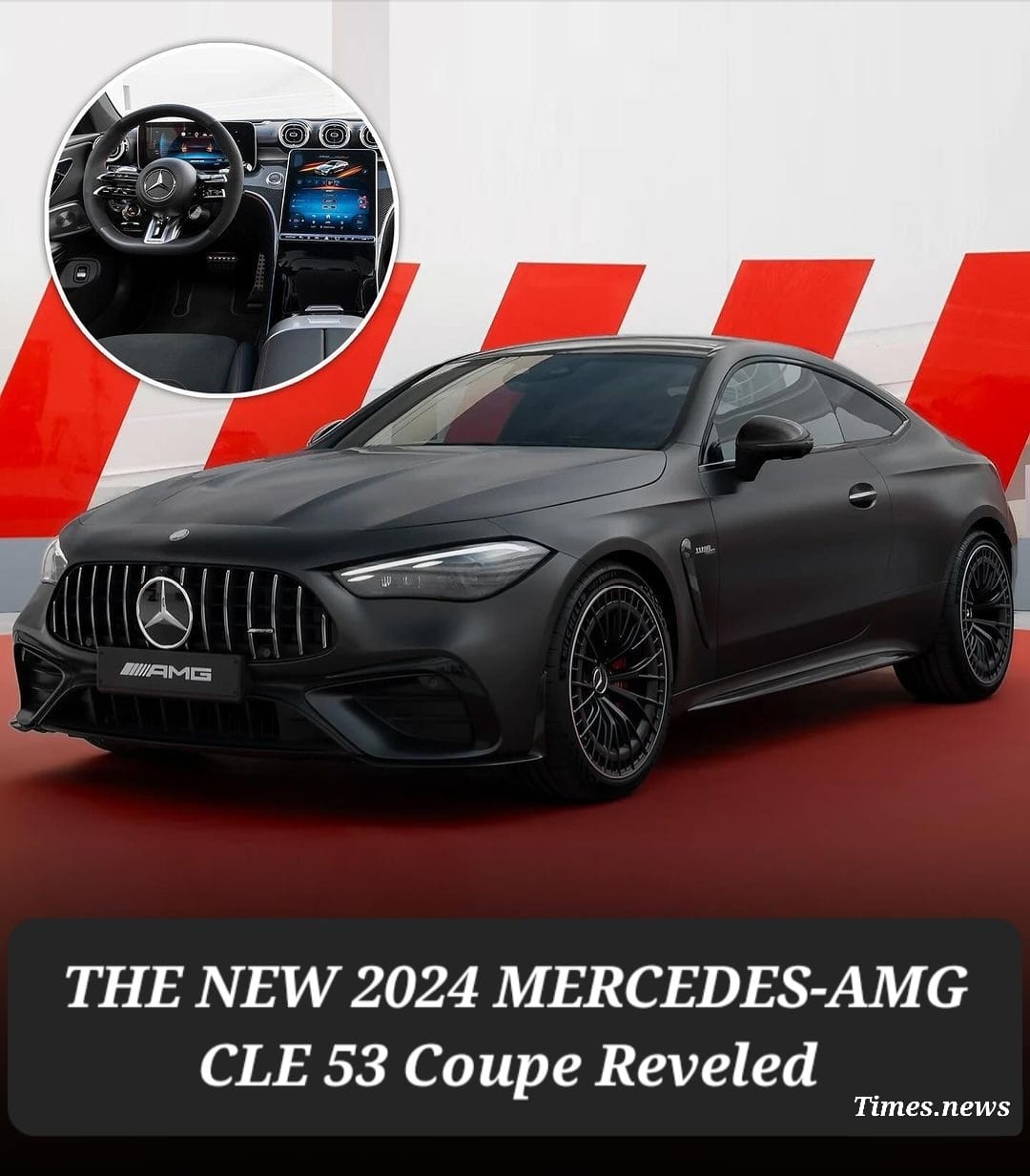 The all new 2024 MercedesAMG CLE53 coupe First Look with it's AMG’s